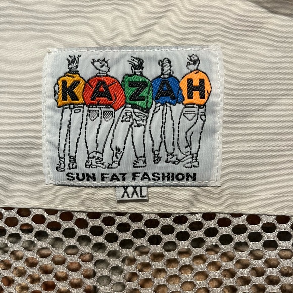Vintage KAZAH Utility Cargo Vest. New with tags. - Picture 2 of 11